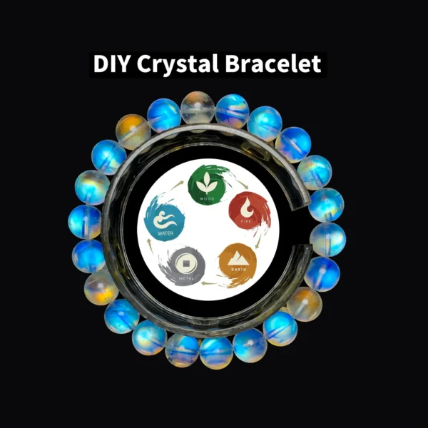 Personalized Crystal Bracelet - Based on Your Birth Info, for Love, Wealth & Career